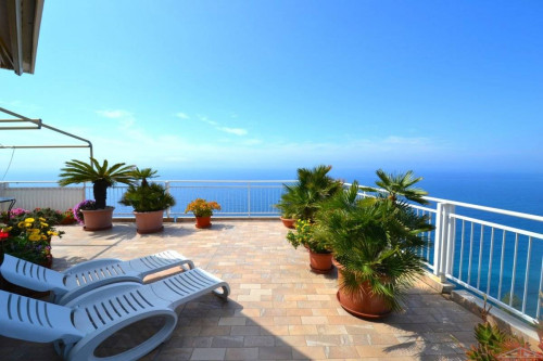 Ospedaletti seaview penthouse for sale