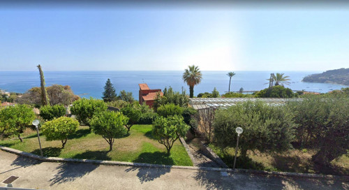 Ospedaletti building land with sea view for s...