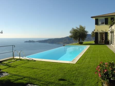Zoagli, Sant'Ambrogio Villa con piscina
