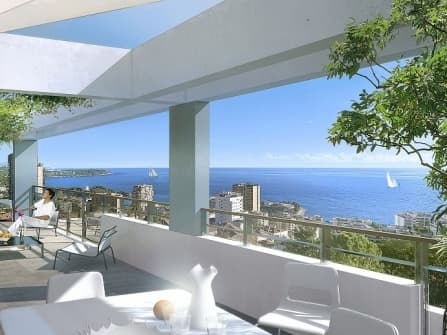 New fabulous sea view apartment in Beausoleil