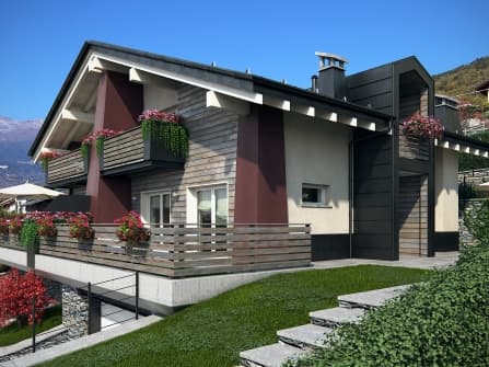 AOSTA VALLEY - SEMI-DETACHED VILLA FOR SALE