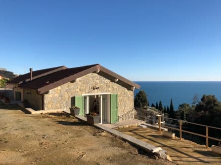Bordighera villa vue mer en vente