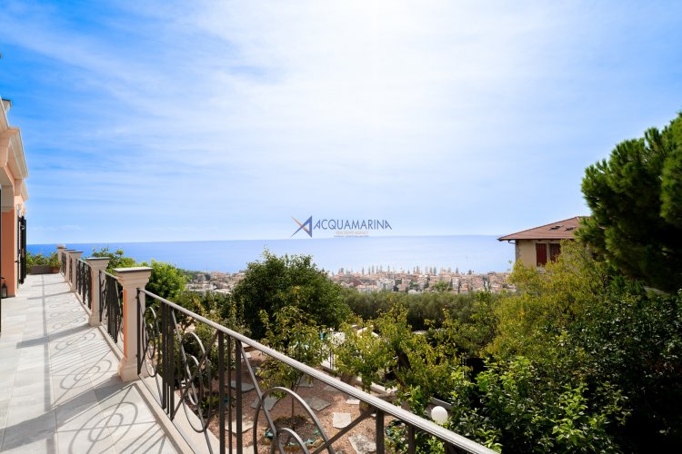 Bordighera, prestigieuse villa avec vue sur la mer et piscine. - foto 5