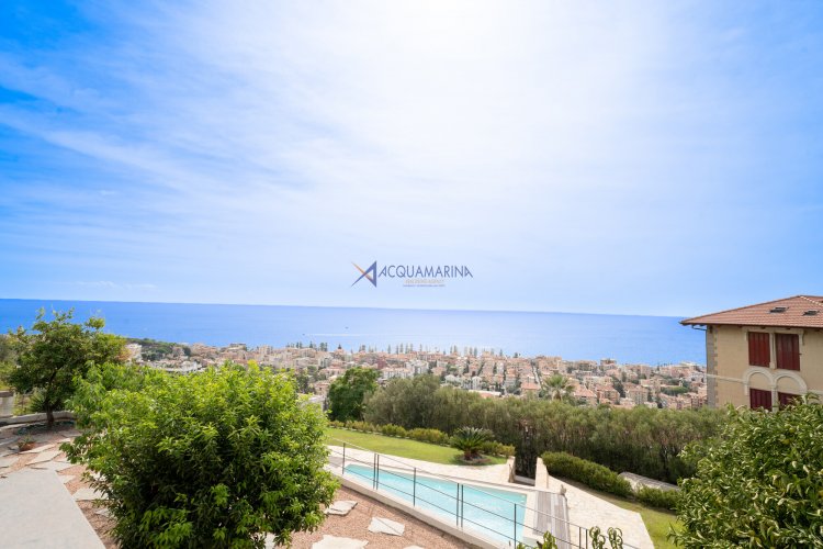 Bordighera, prestigieuse villa avec vue sur la mer et piscine. - foto 16