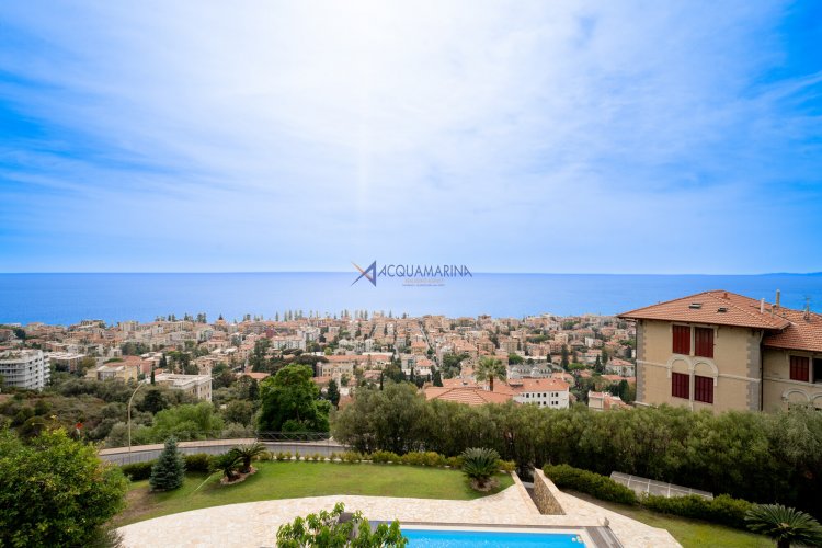 Bordighera, prestigieuse villa avec vue sur la mer et piscine. - foto 30