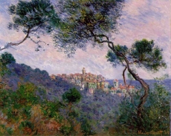 Monet and Bordighera, paint in bordighera, monet bordighera